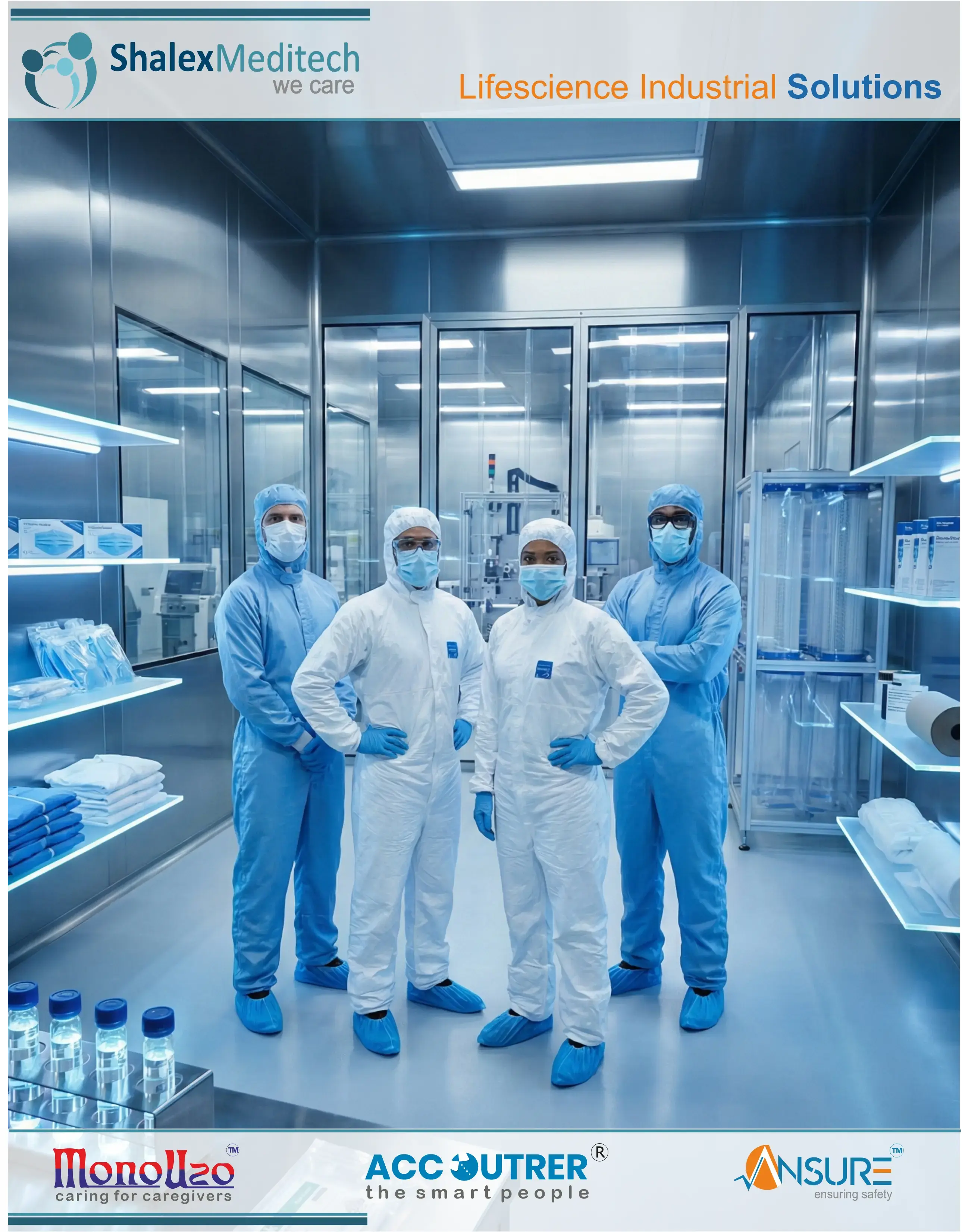 Lifescience Industrial Workwear including PPEs & Cleanroom Garments