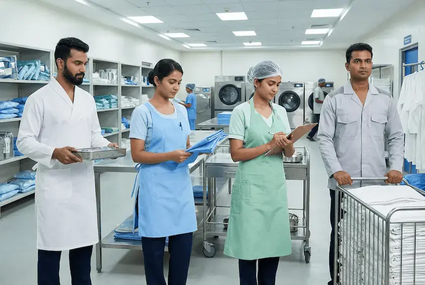 Reusable Protective Aprons: Healthcare & Cleanroom